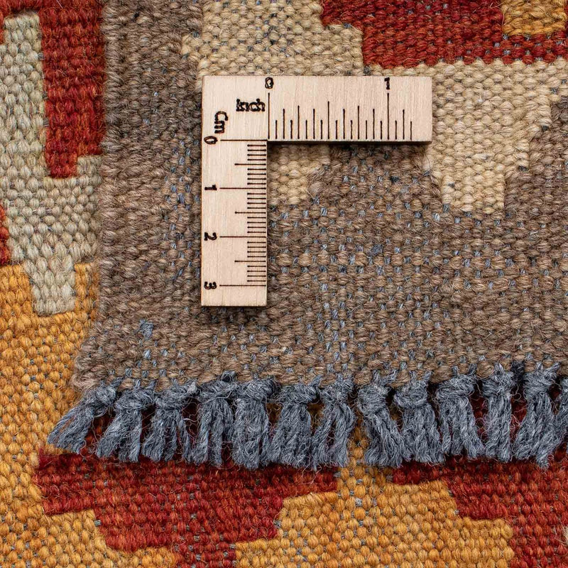 Løber Kelim Carpet - Splash - 206 x 66 cm - flerfarvet