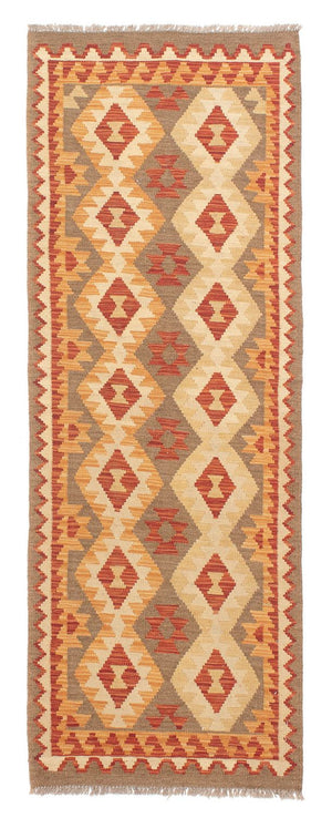 Løber Kelim Carpet - Splash - 193 x 66 cm - flerfarvet