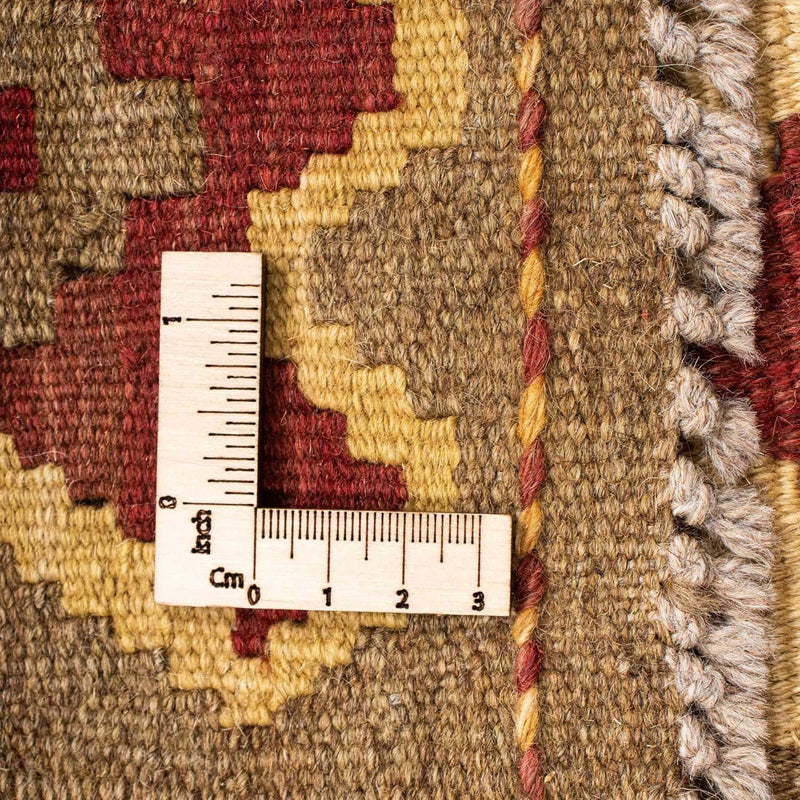 Løber Kelim-tæppe - orientalsk - 195 x 79 cm - brun