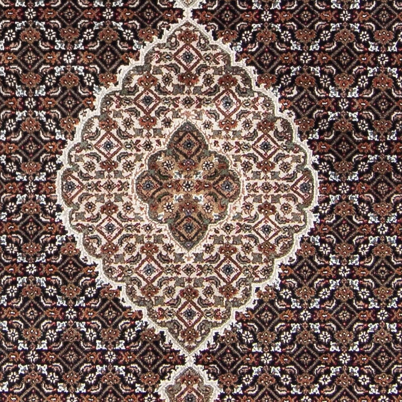 Persisk tæppe - Tabriz - 202 x 138 cm - mørkeblå