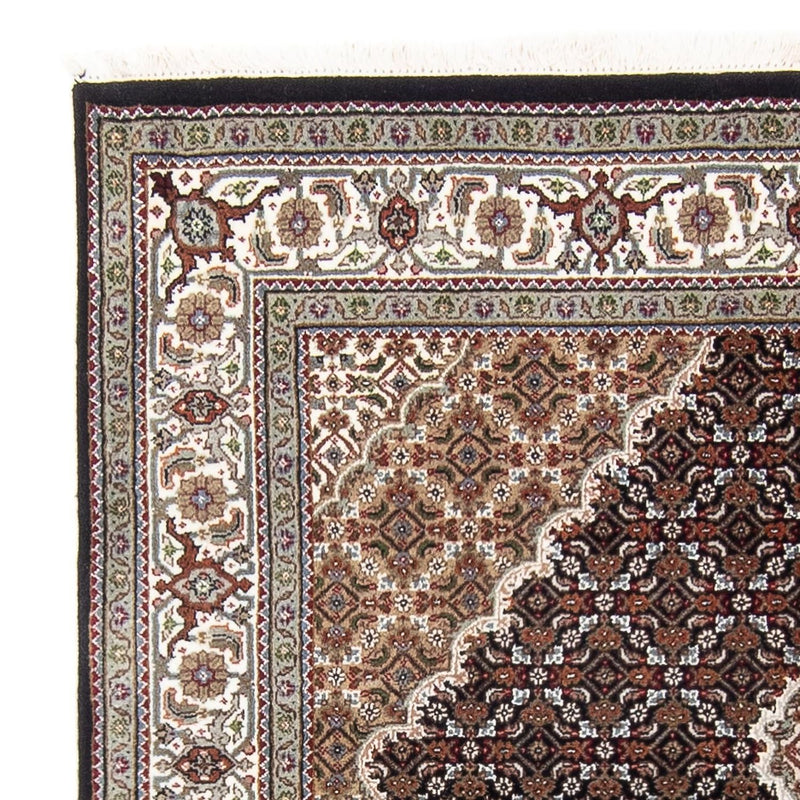 Persisk tæppe - Tabriz - 202 x 138 cm - mørkeblå