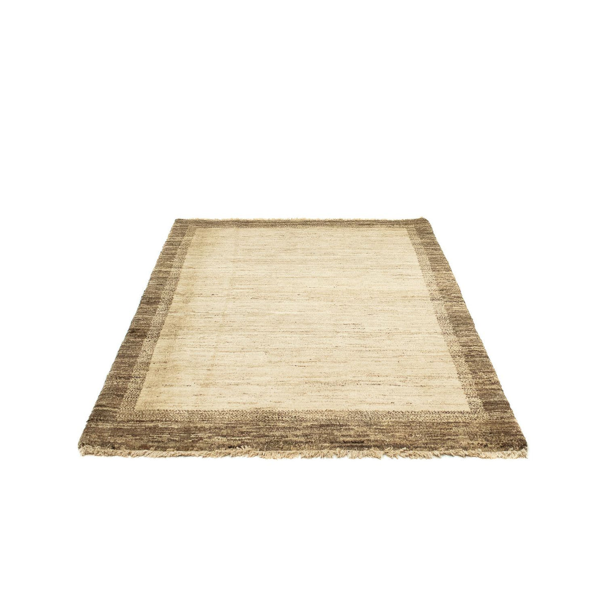 Gabbeh-tæppe - Indus - 153 x 123 cm - lys brun