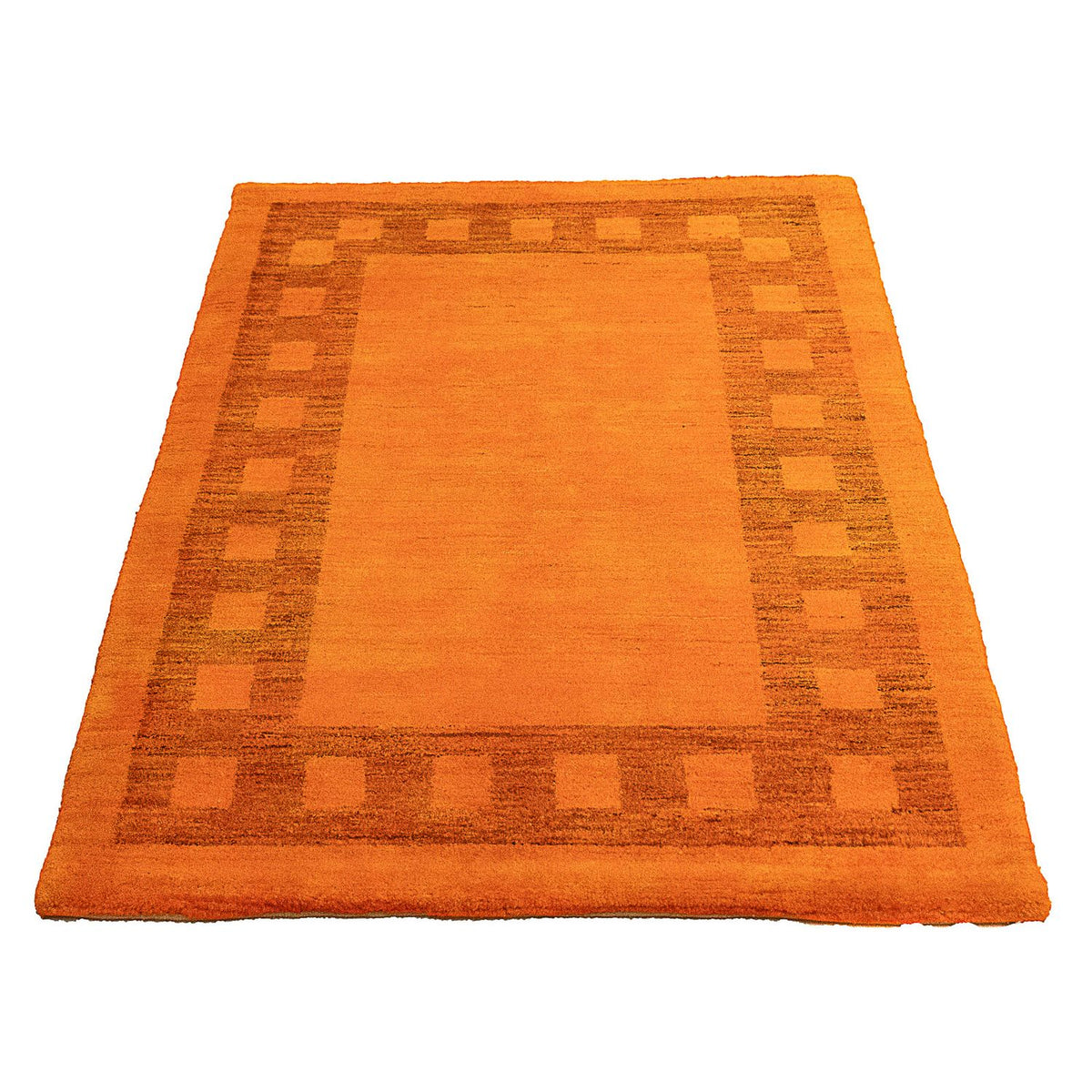 Gabbeh-tæppe - Indus - 123 x 79 cm - orange