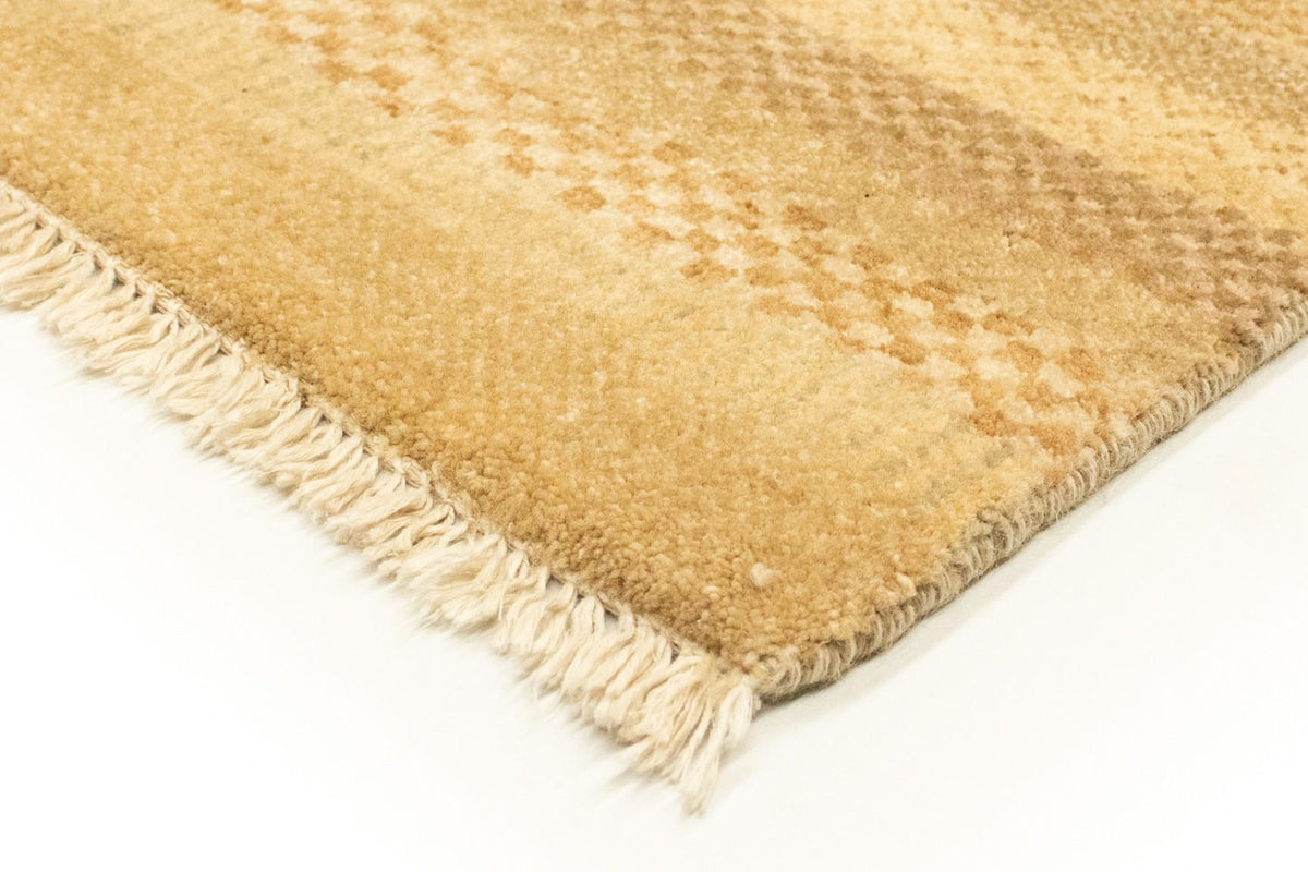 Gabbeh-tæppe - Indus - 192 x 124 cm - lys brun