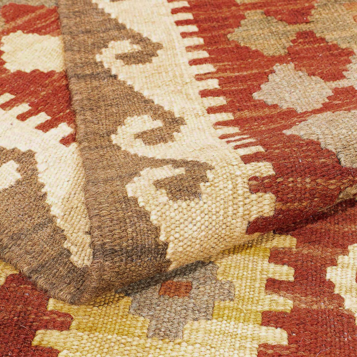 Kelim Carpet - Splash - 289 x 200 cm - flerfarvet