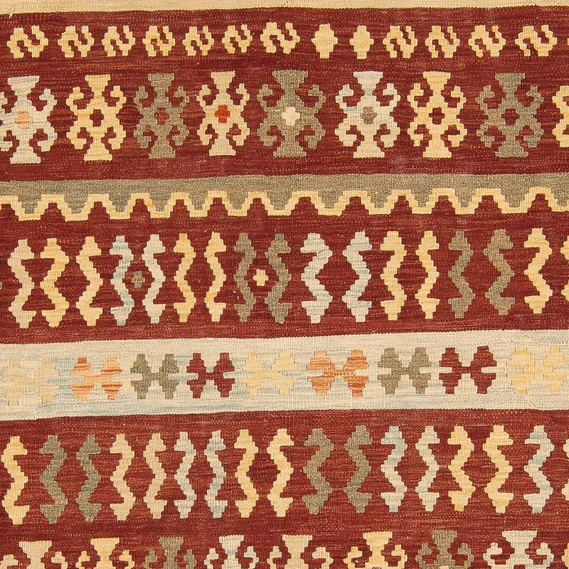 Kelim Carpet - Splash - 289 x 189 cm - flerfarvet