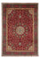 Persisk tæppe - Tabriz - Royal - 349 x 243 cm - mørkerød
