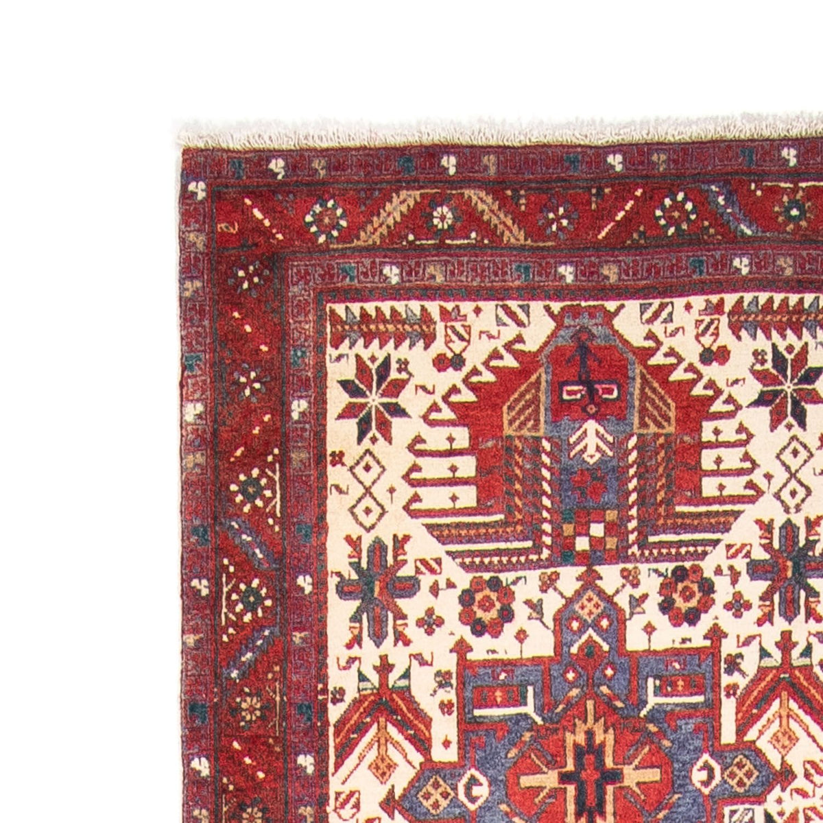 Løber Persisk tæppe - Nomadisk - 445 x 95 cm - beige