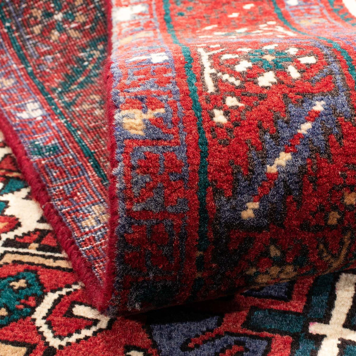 Løber Persisk tæppe - Nomadisk - 445 x 95 cm - beige