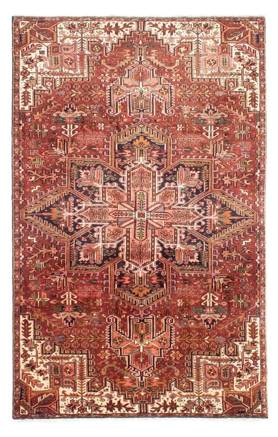 Persisk tæppe - Nomadisk - 293 x 190 cm - lysrød