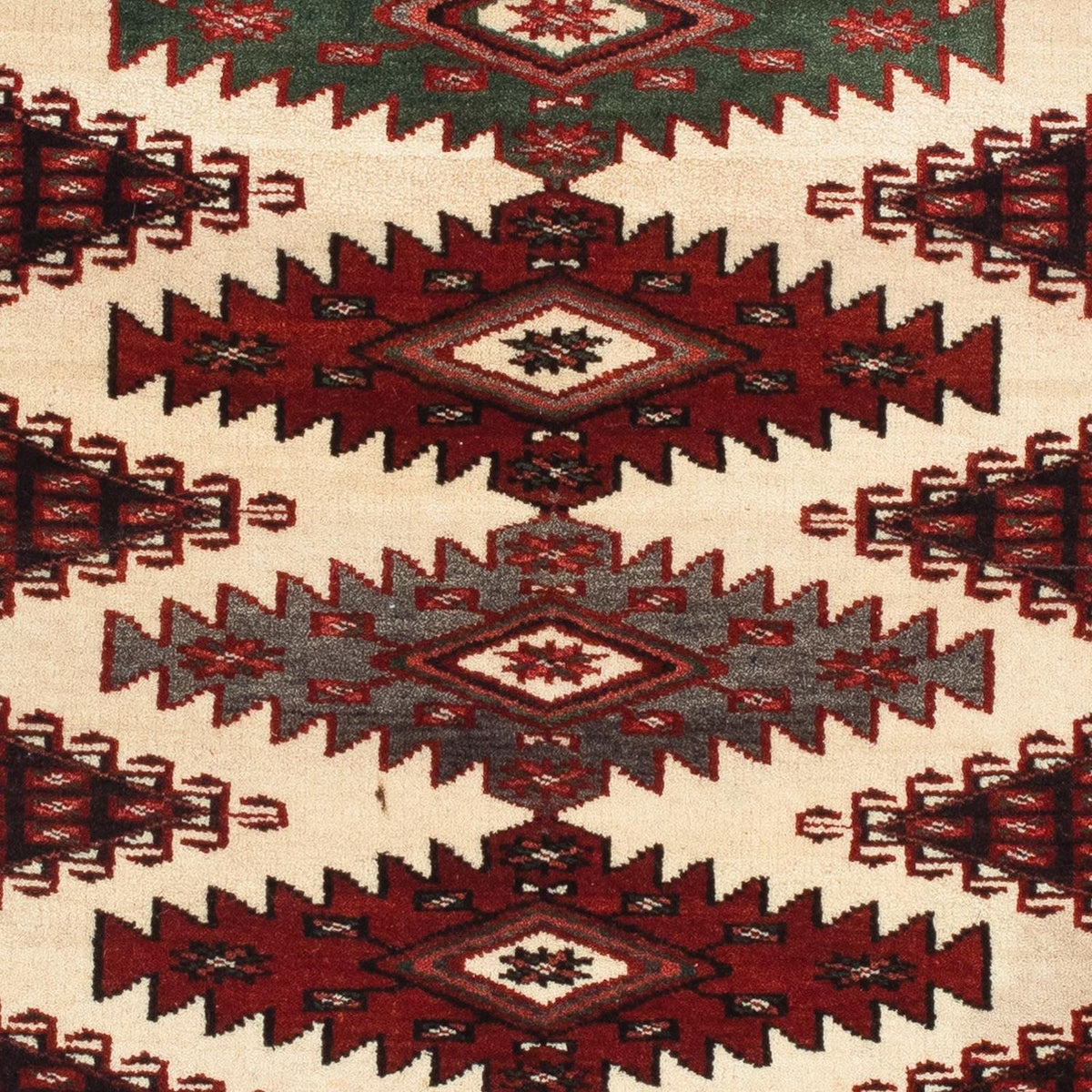 Baluch-tæppe - 128 x 91 cm - beige