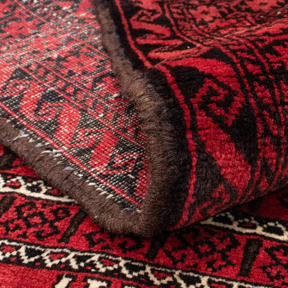 Baluch-tæppe - 217 x 121 cm - rød