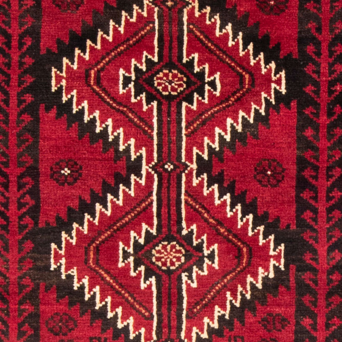 Baluch-tæppe - 194 x 124 cm - rød