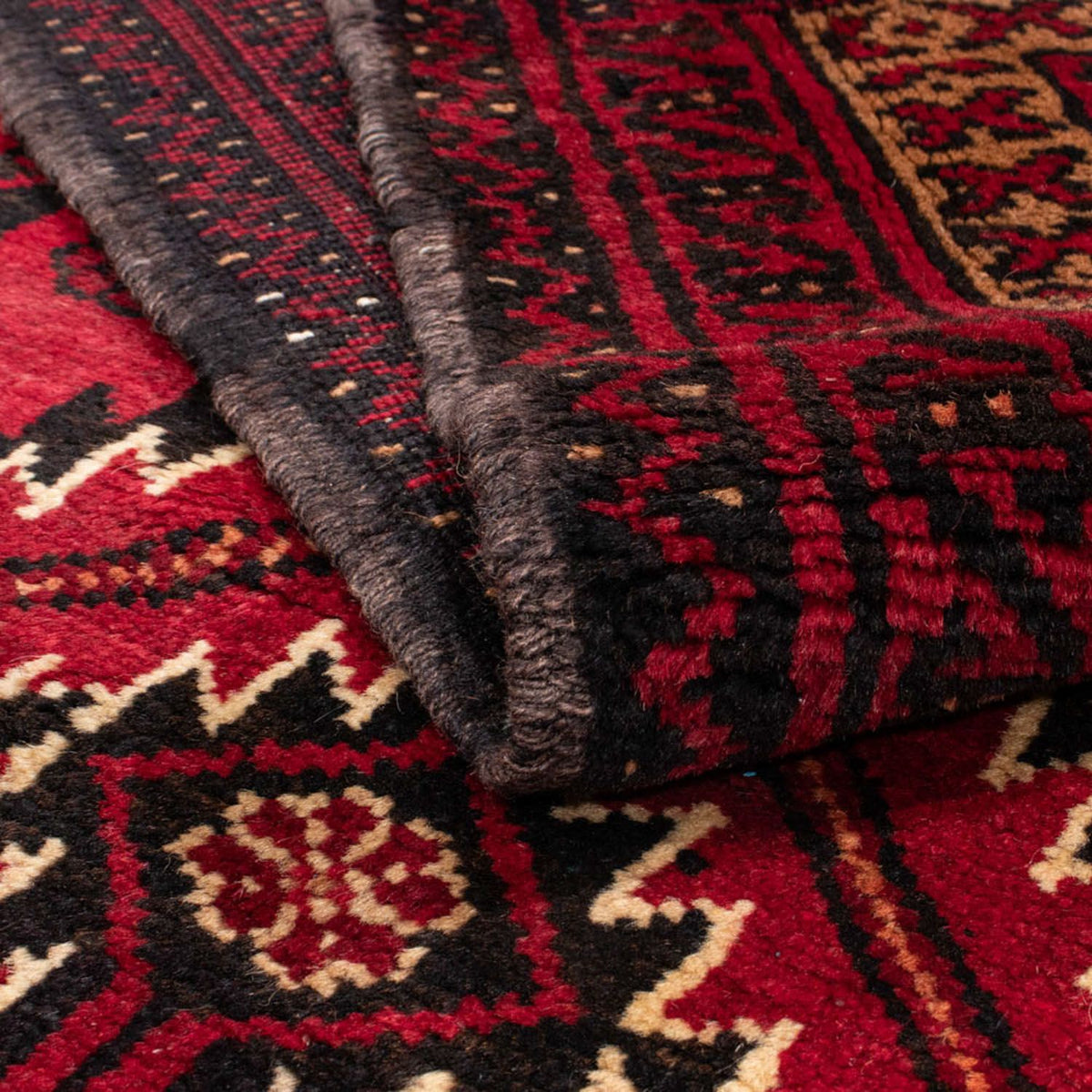 Baluch-tæppe - 194 x 124 cm - rød