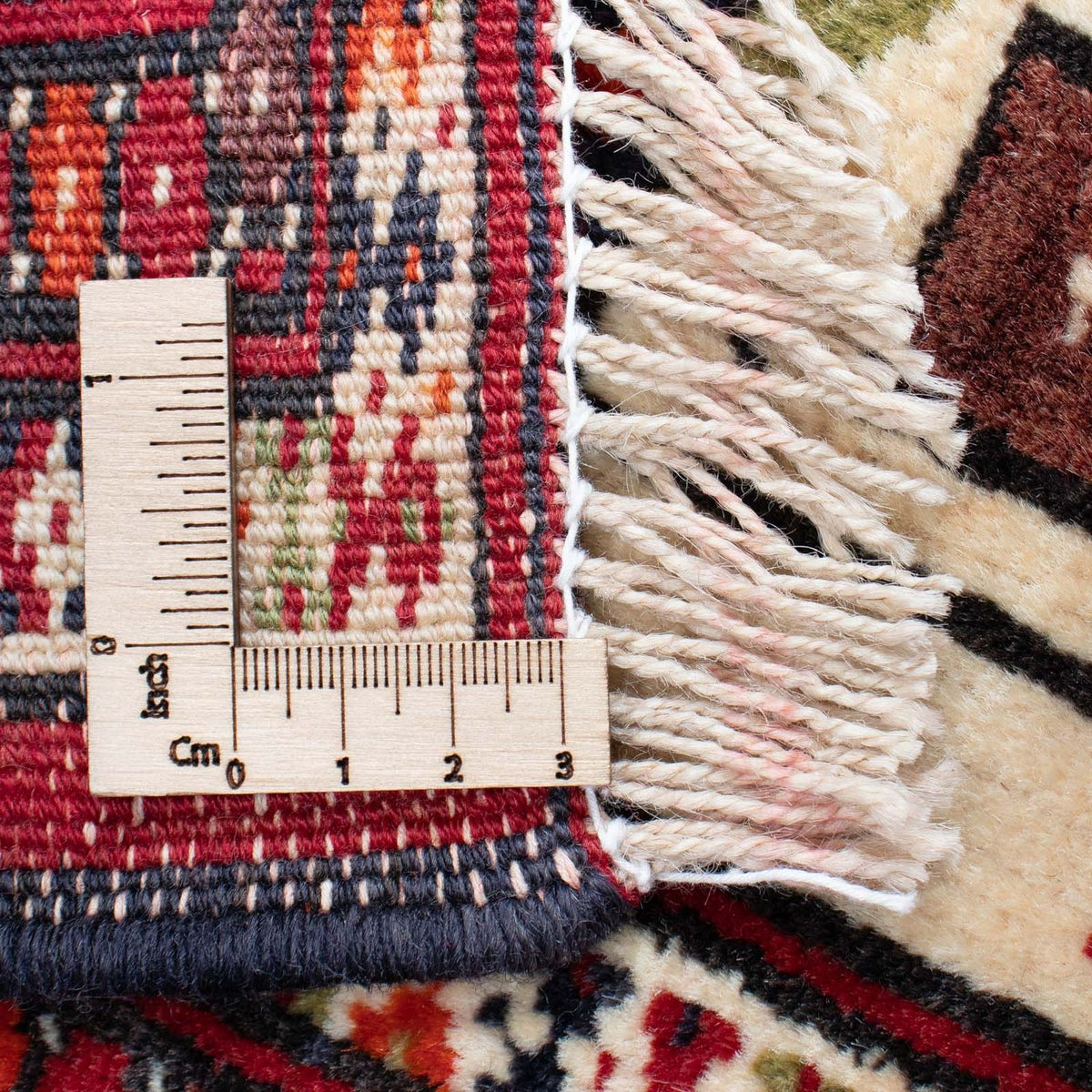 Baluch-tæppe - 119 x 89 cm - beige