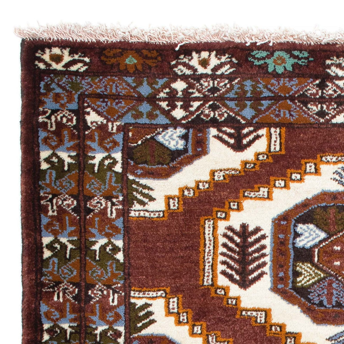 Baluch-tæppe - 160 x 102 cm - brun