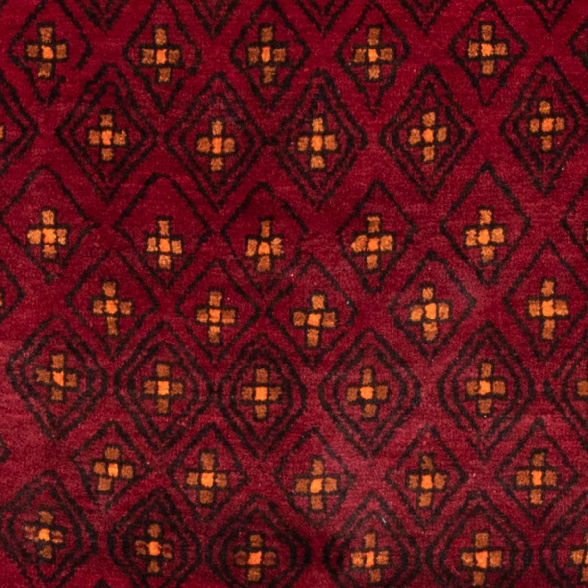 Løber Baluch-tæppe - 182 x 103 cm - mørkerød