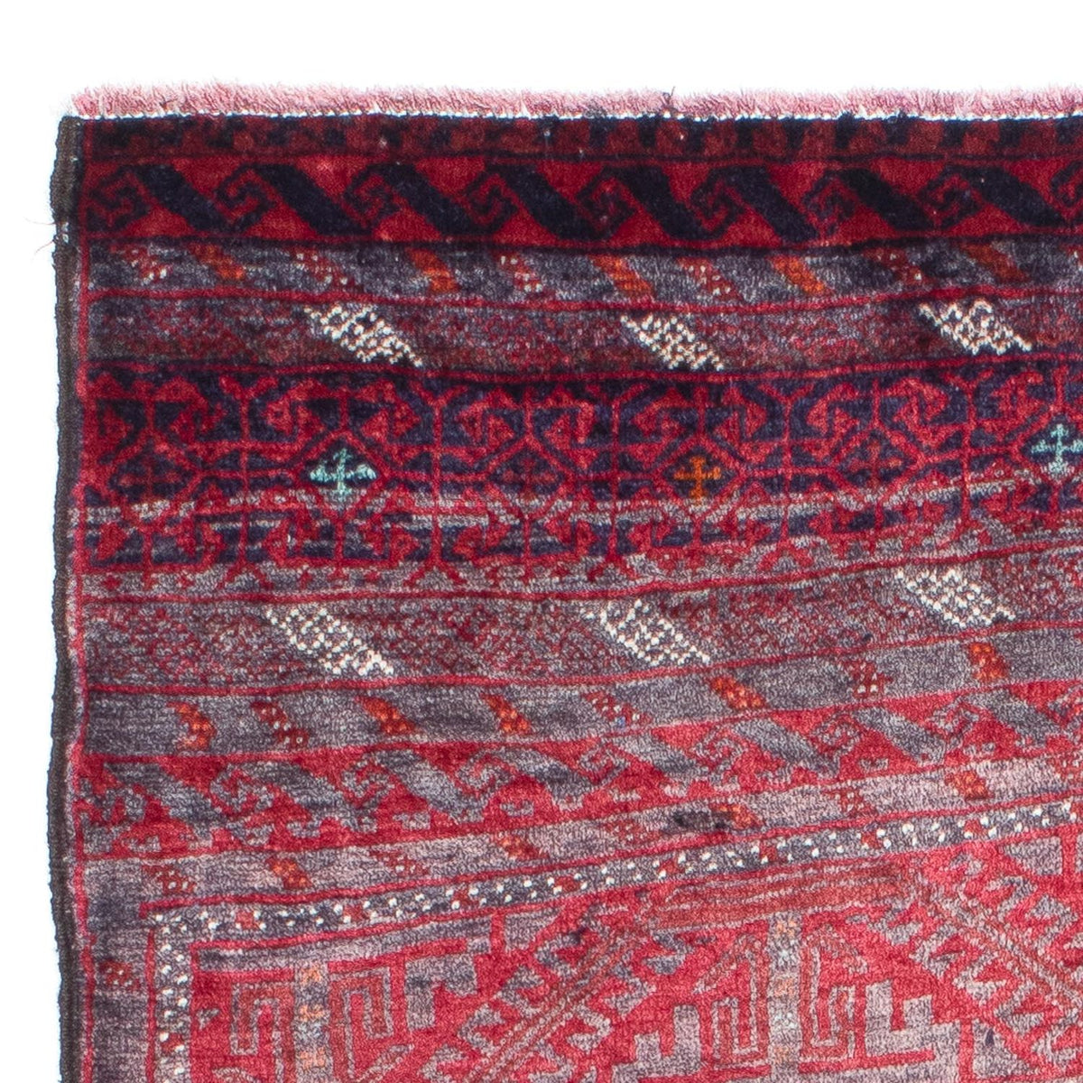 Baluch-tæppe - 152 x 91 cm - lysrød