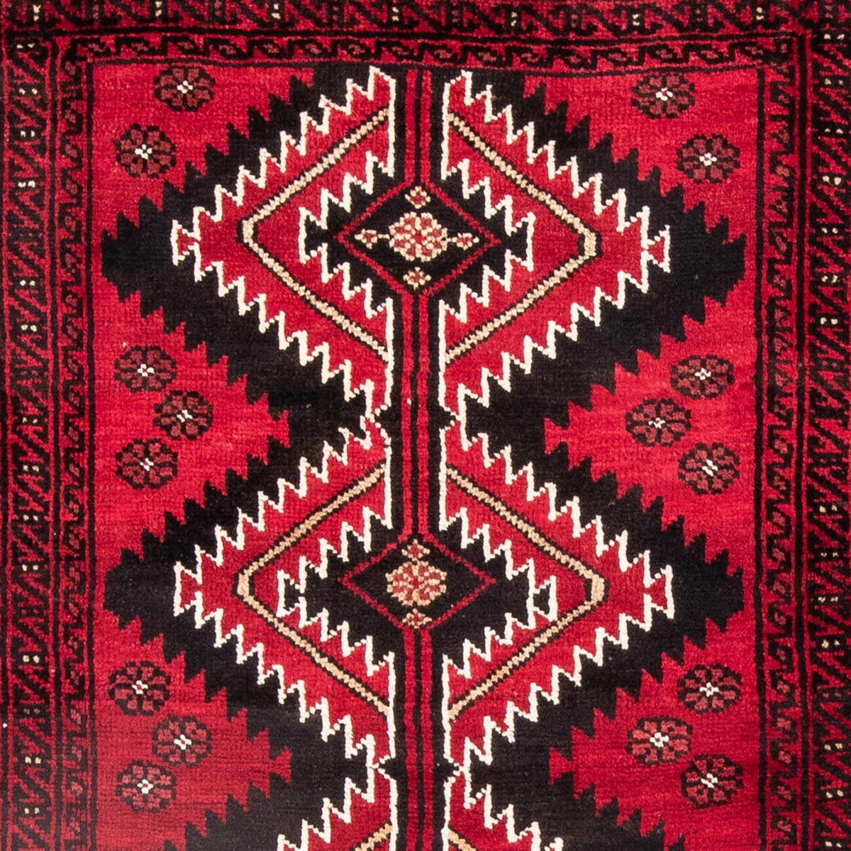 Baluch-tæppe - 190 x 134 cm - rød