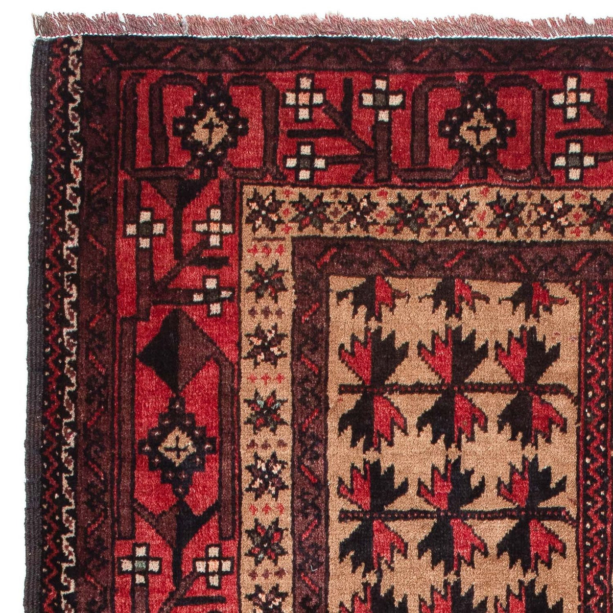 Baluch-tæppe - 156 x 98 cm - brun