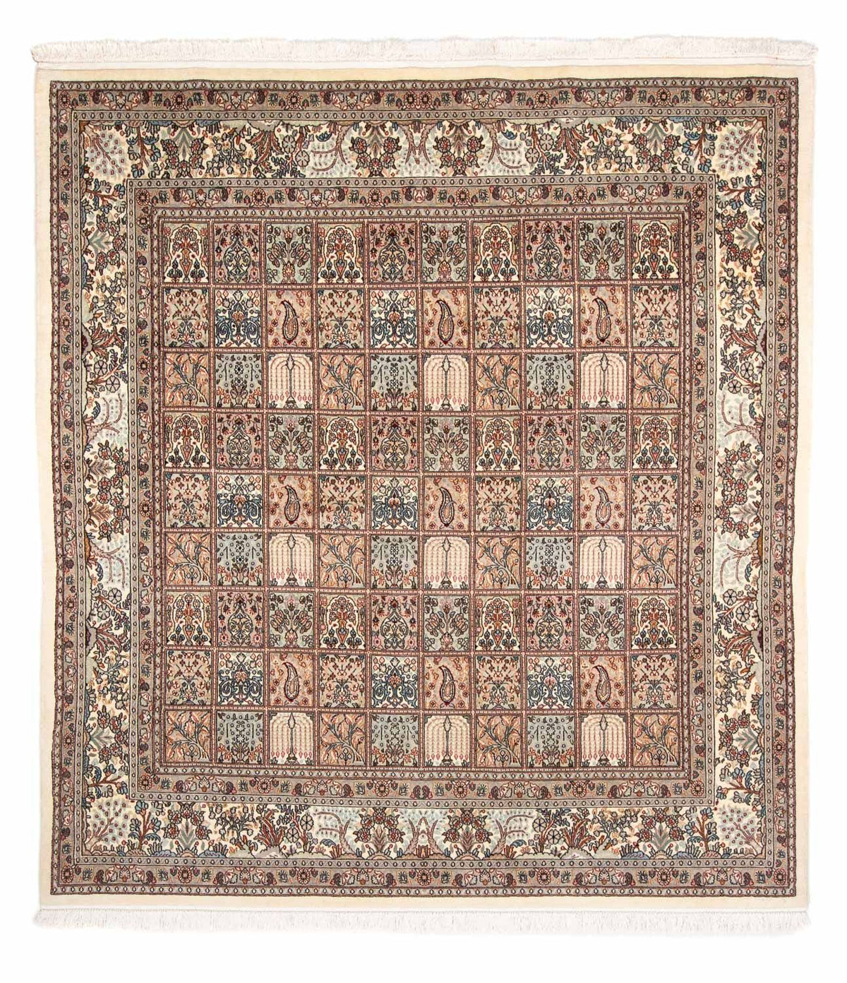 Persisk tæppe - Classic - 226 x 215 cm - flerfarvet
