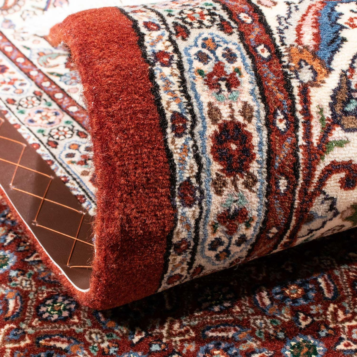 Persisk tæppe - Classic firkantet - 197 x 196 cm - mørkerød