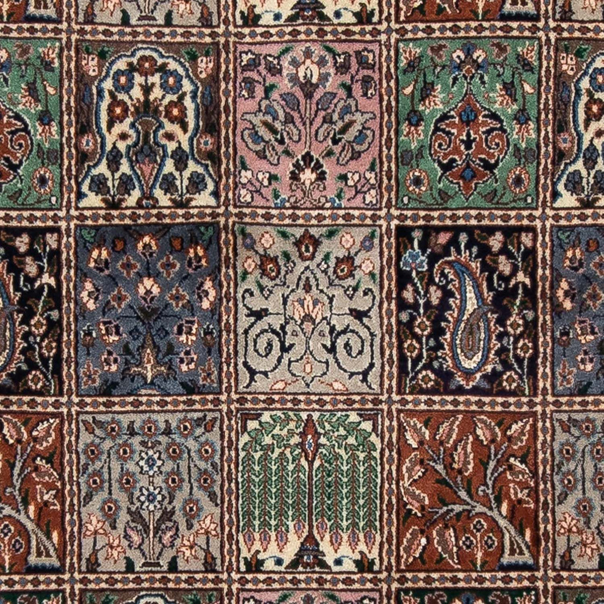 Persisk tæppe - Classic - 218 x 176 cm - flerfarvet
