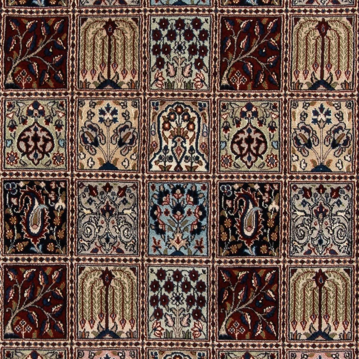 Persisk tæppe - Classic - 225 x 181 cm - flerfarvet
