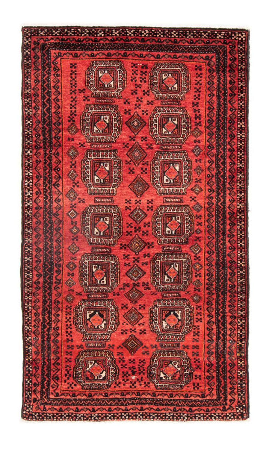 Løber Baluch-tæppe - 197 x 109 cm - rød
