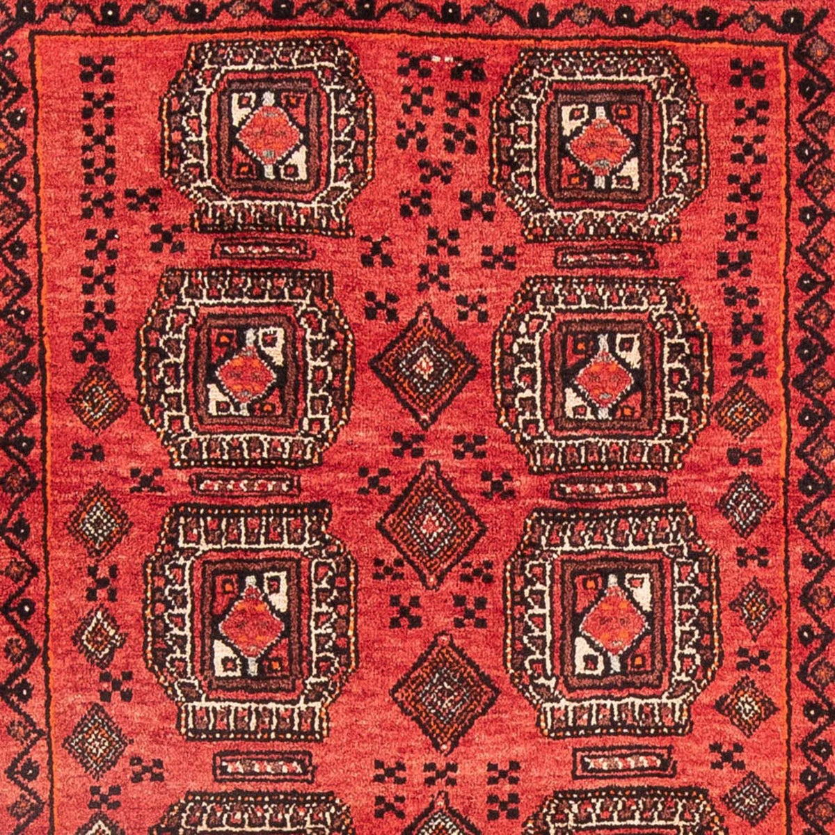 Løber Baluch-tæppe - 197 x 109 cm - rød