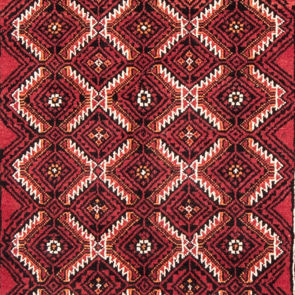 Løber Baluch-tæppe - 191 x 101 cm - rød