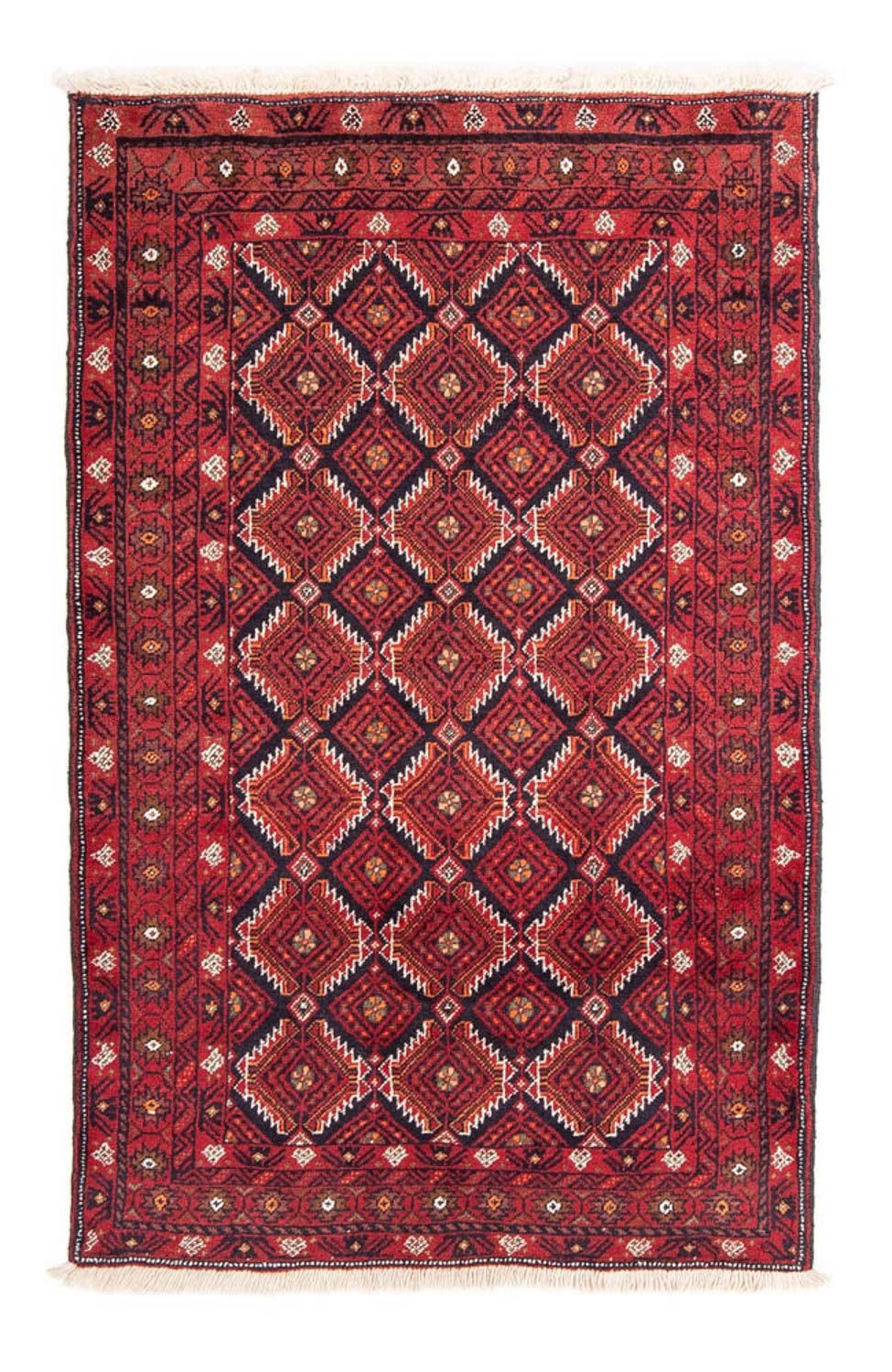 Løber Baluch-tæppe - 184 x 105 cm - rød