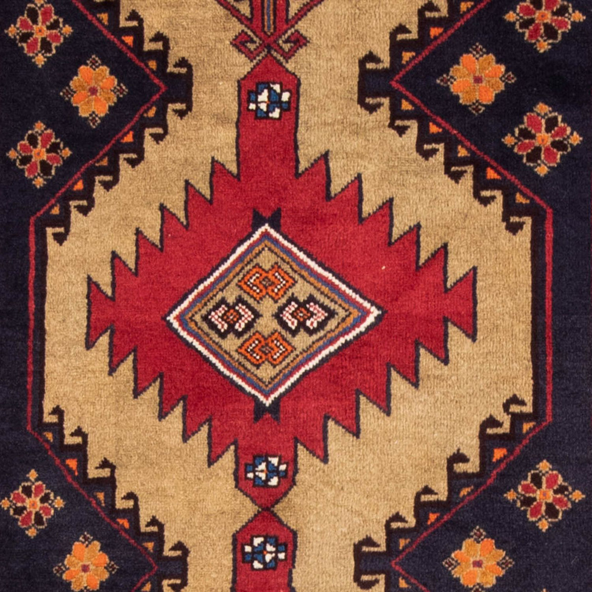Løber Baluch-tæppe - 215 x 111 cm - beige