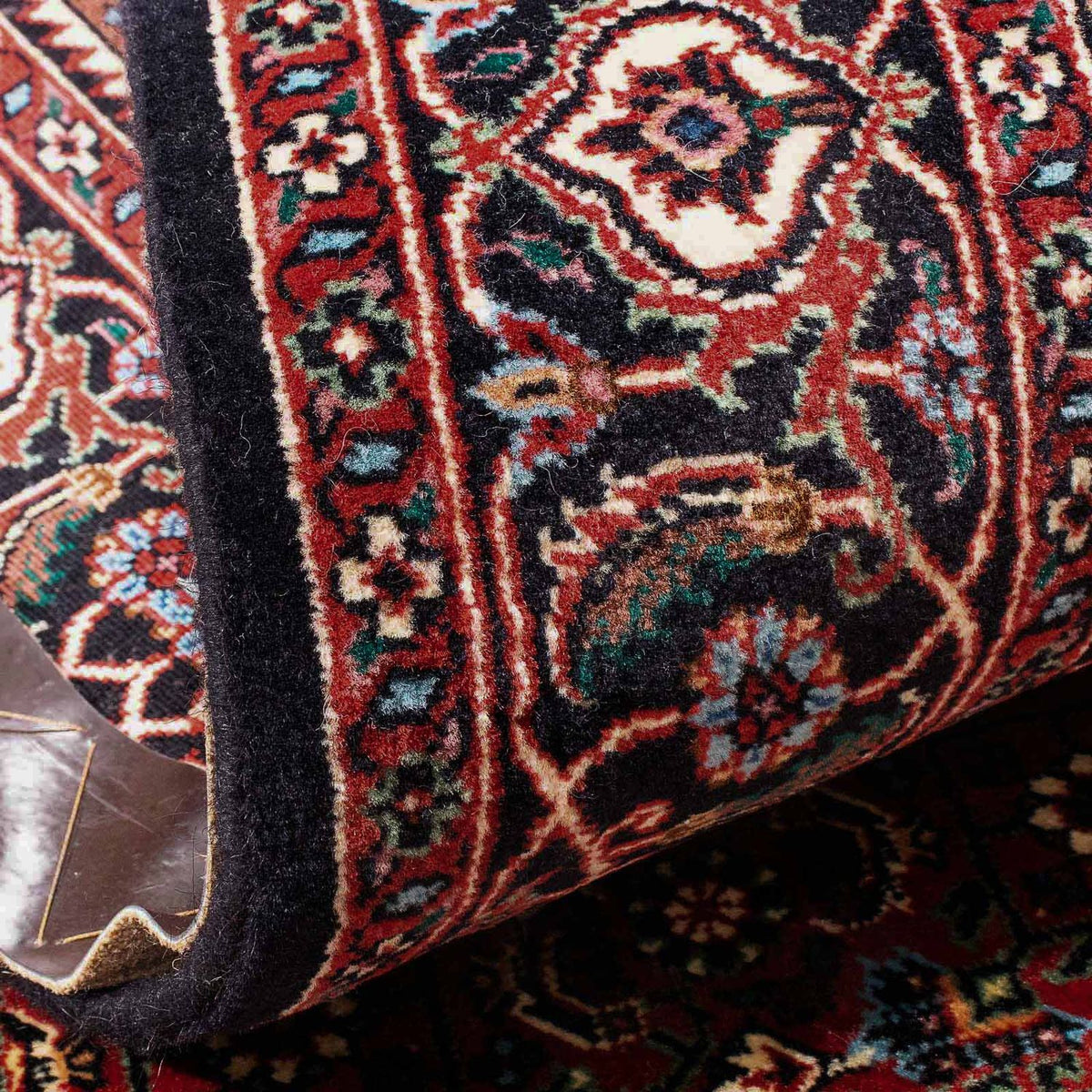 Persisk tæppe - Bijar - 170 x 111 cm - rød