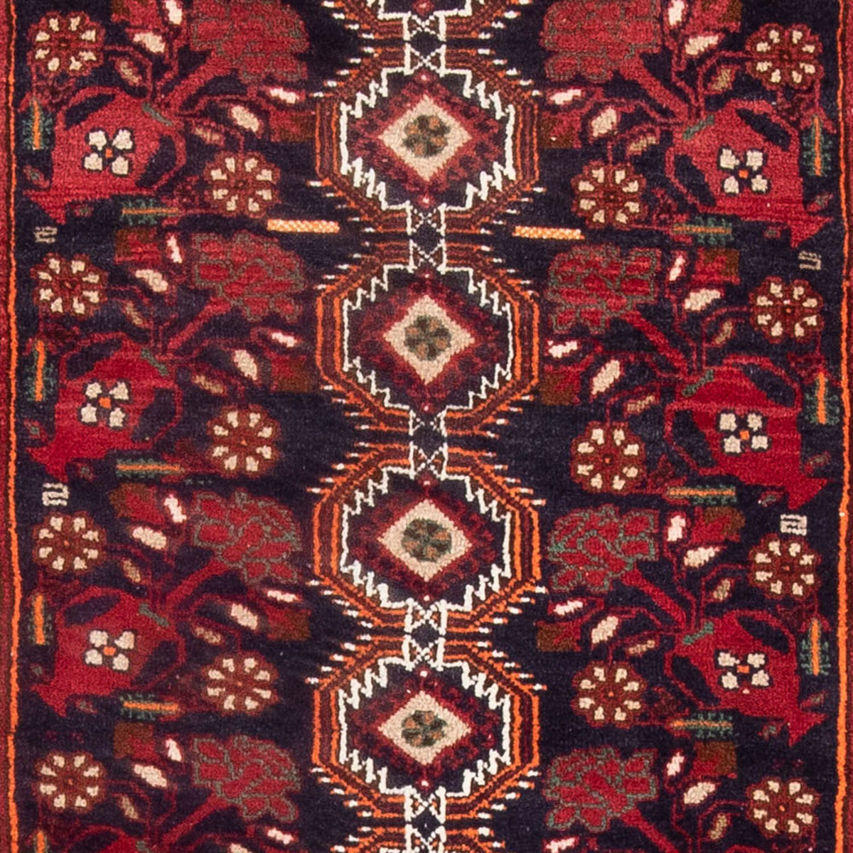 Løber Baluch-tæppe - 199 x 99 cm - rød