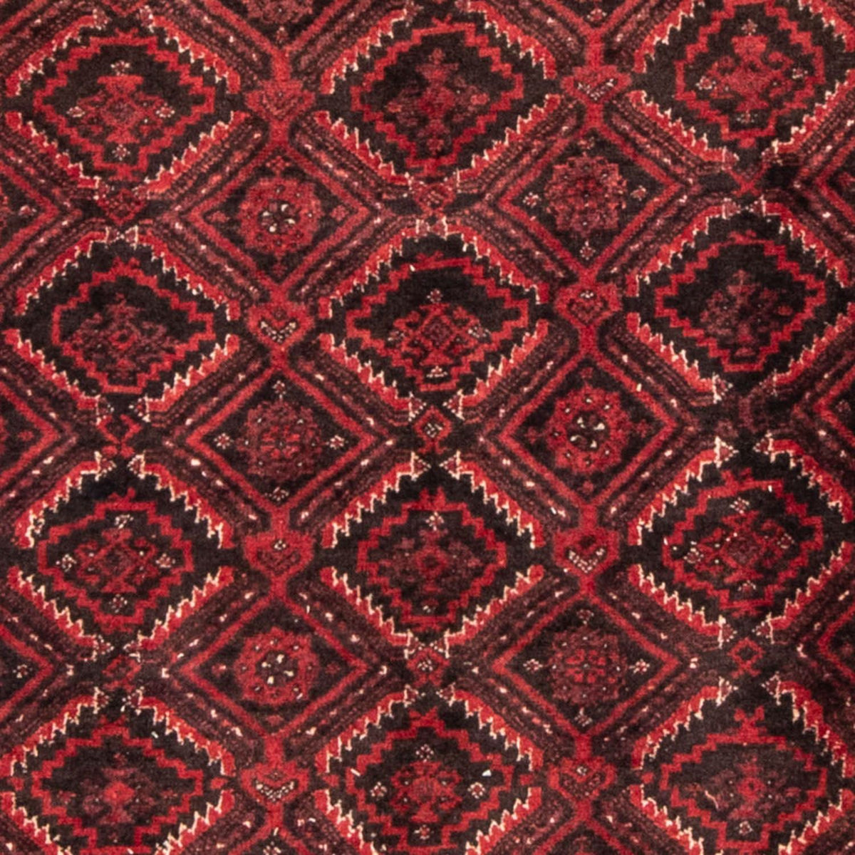 Løber Baluch-tæppe - 230 x 125 cm - rød
