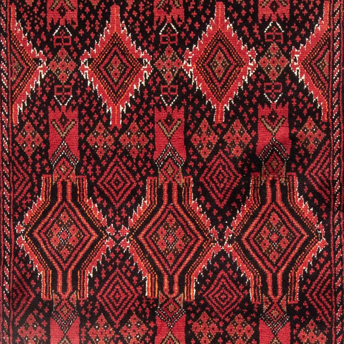 Løber Baluch-tæppe - 189 x 104 cm - rød