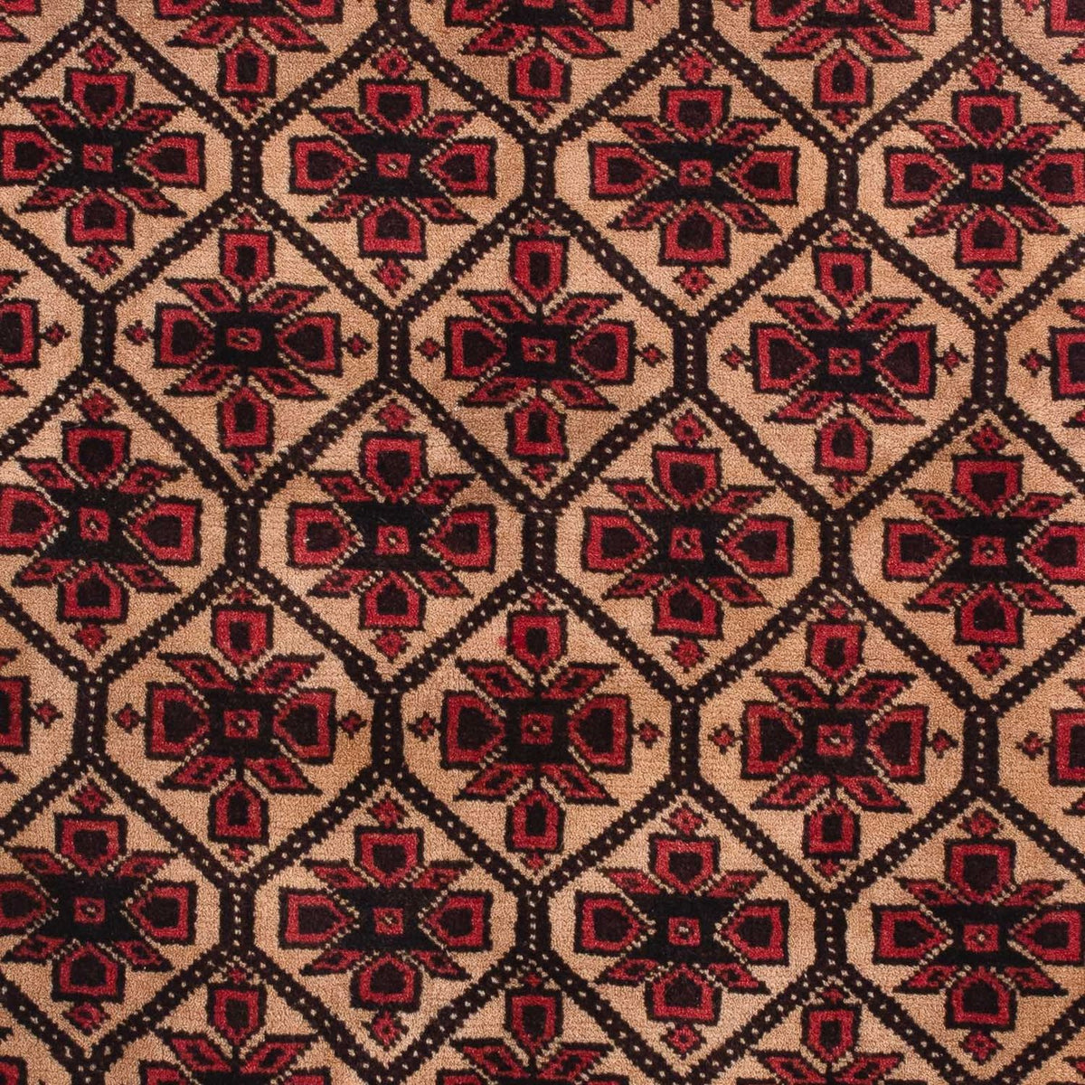 Baluch-tæppe - 146 x 84 cm - lys brun