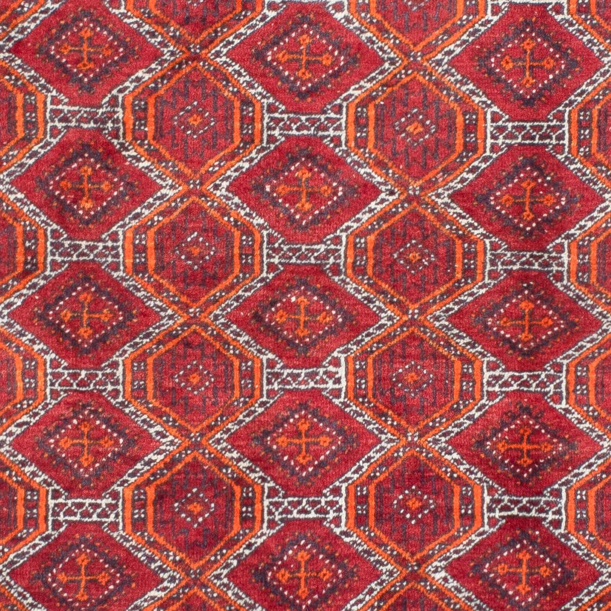 Løber Baluch-tæppe - 180 x 91 cm - rød