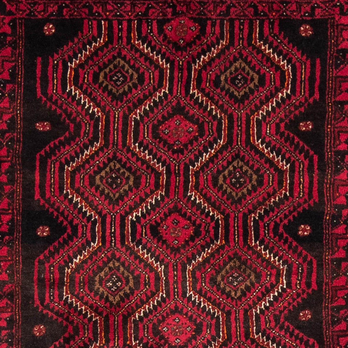 Løber Baluch-tæppe - 180 x 96 cm - rød