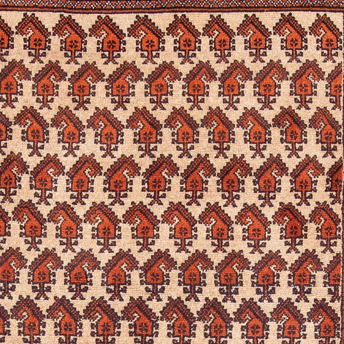 Løber Baluch-tæppe - 178 x 100 cm - beige
