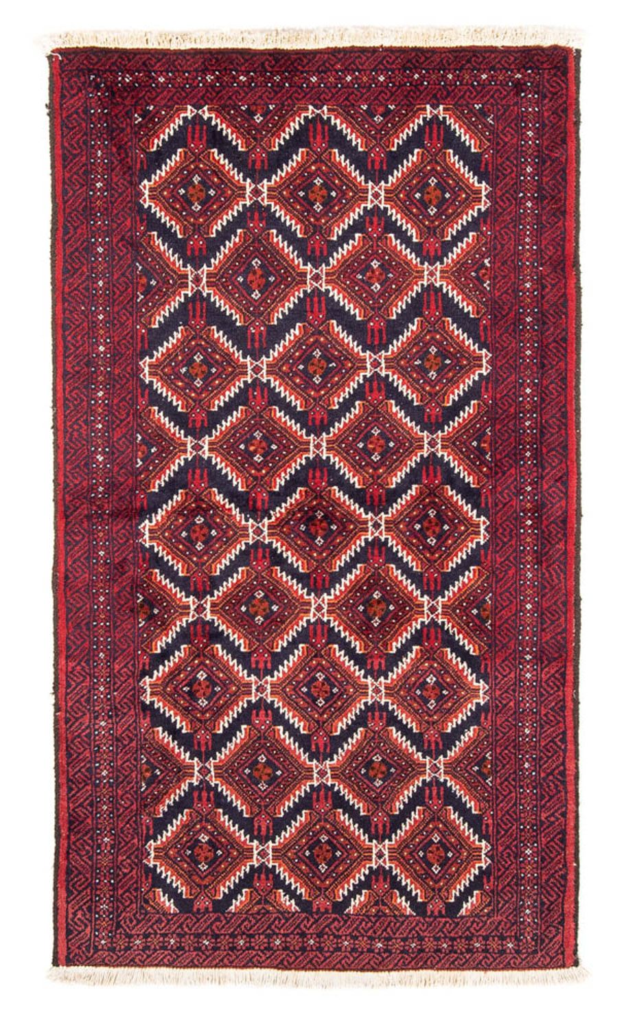 Løber Baluch-tæppe - 175 x 94 cm - rød