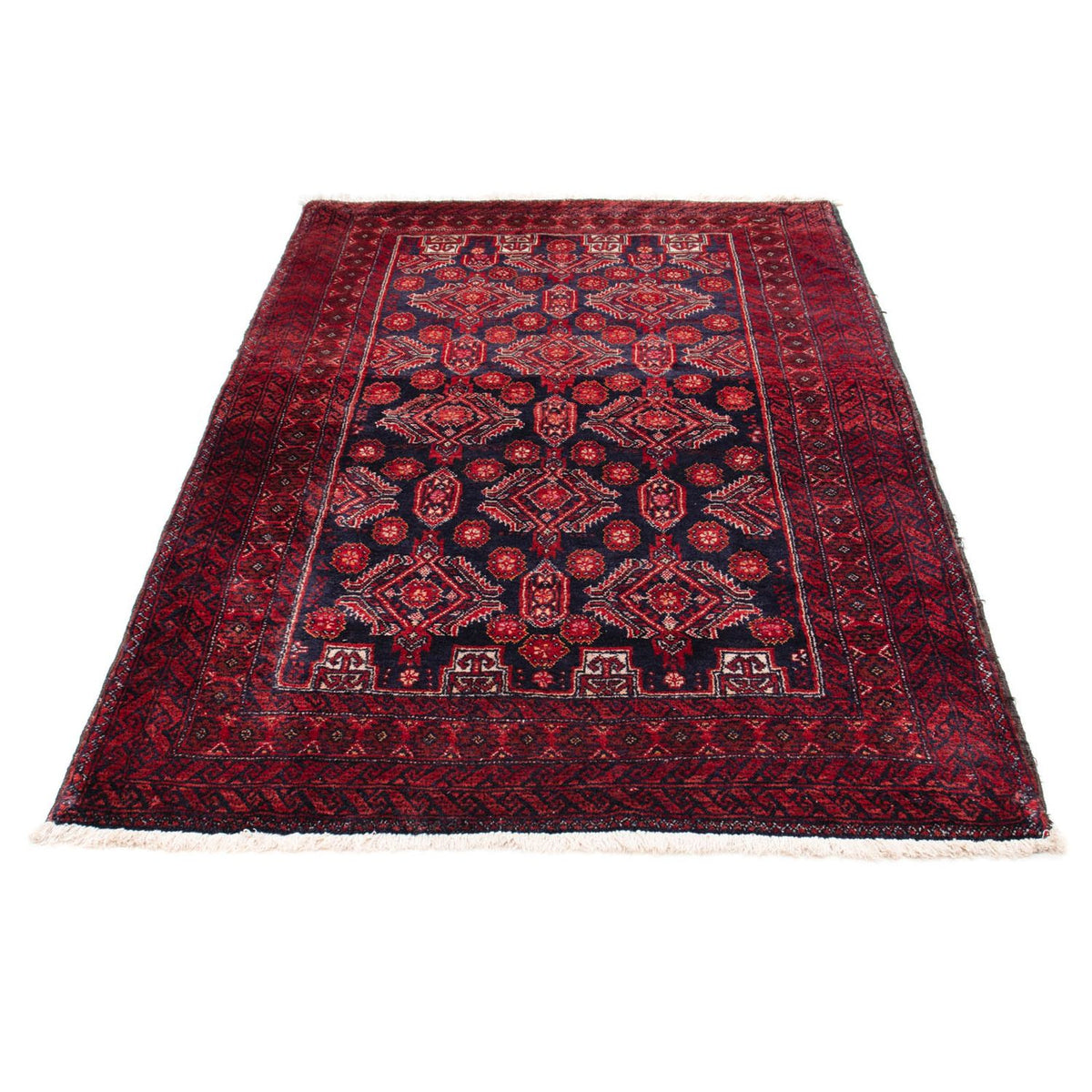 Baluch-tæppe - 187 x 108 cm - mørkeblå