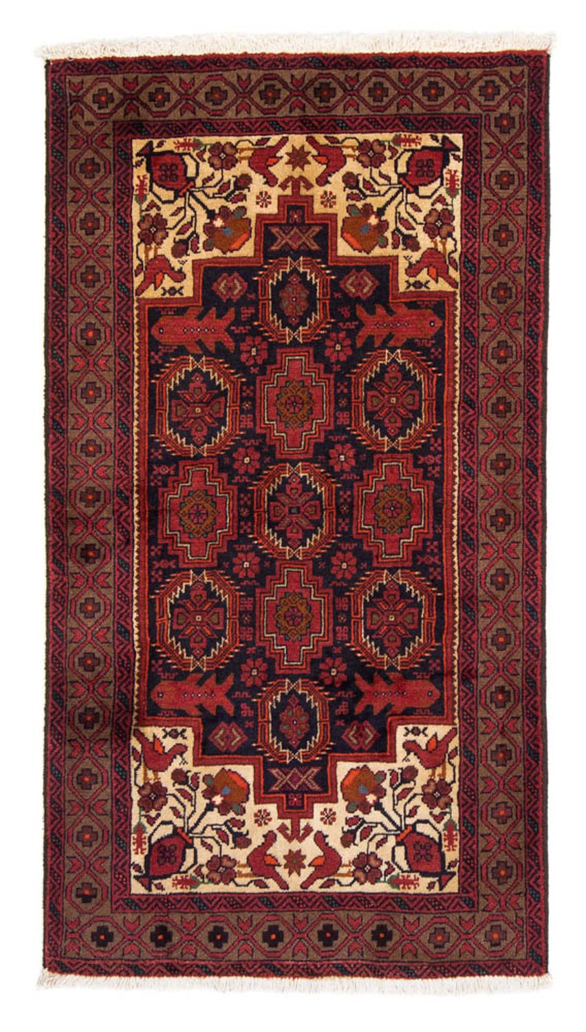 Løber Baluch-tæppe - 182 x 103 cm - rød