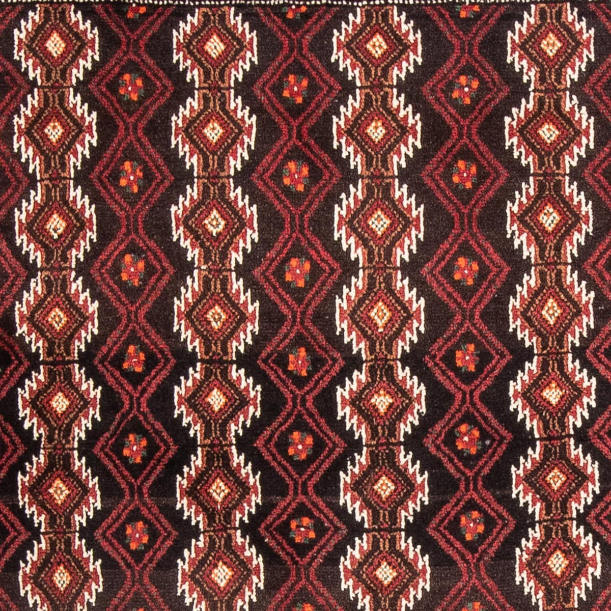 Løber Baluch-tæppe - 191 x 100 cm - rød