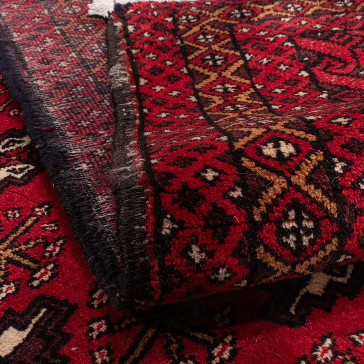 Løber Baluch-tæppe - 208 x 108 cm - rød
