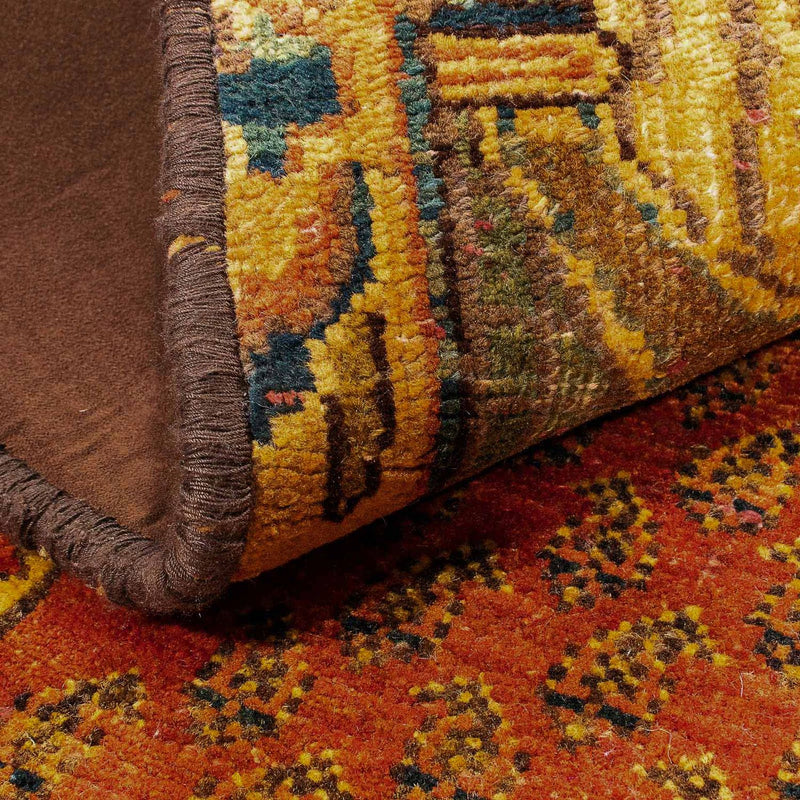 Patchwork-tæppe firkantet  - 151 x 142 cm - flerfarvet