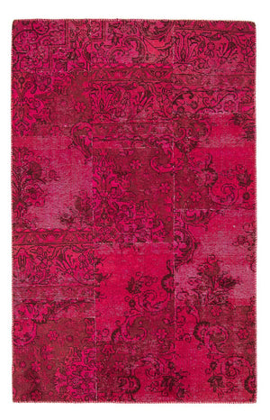 Patchwork-tæppe - 202 x 127 cm - flerfarvet