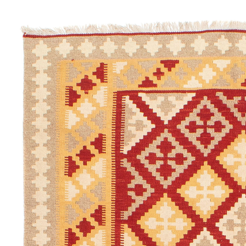 Kelim-tæppe - orientalsk - 216 x 153 cm - flerfarvet