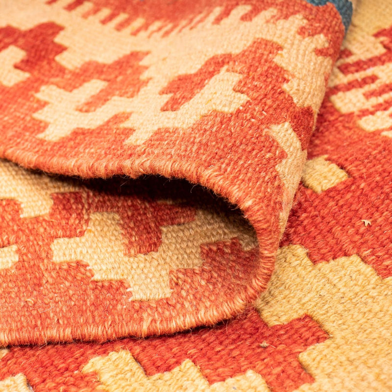 Kelim-tæppe - orientalsk - 245 x 174 cm - rød